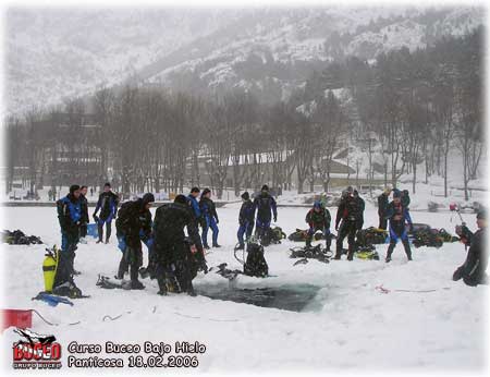 Buceo Bajo Hielo